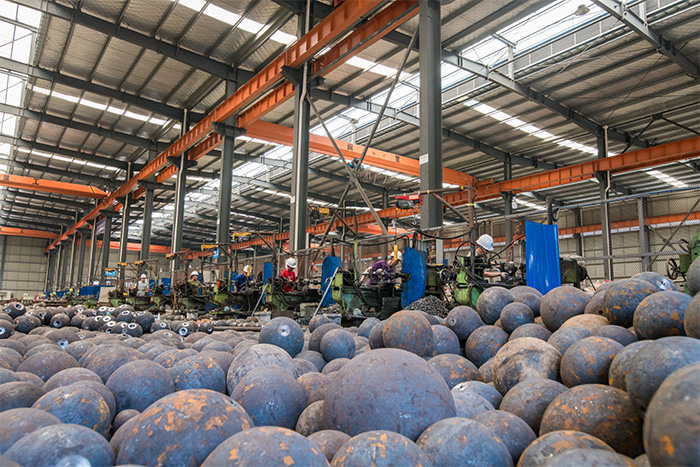 松江网架配件车间